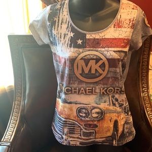 Michael Kors medium M top blouse